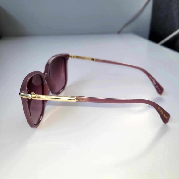 FOSTER GRANT Clear Mauve Pink Gold Designer Fashion Frame NS0923 FGL 24 485 PRP - Picture 8 of 8